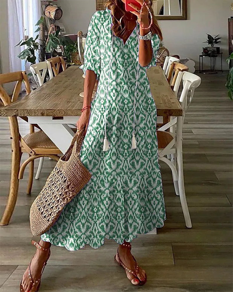 ARIA | Vestido Boho de Cobertura para el Abdomen