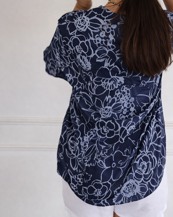 Avery | Blusa Elegante con Bolsillo