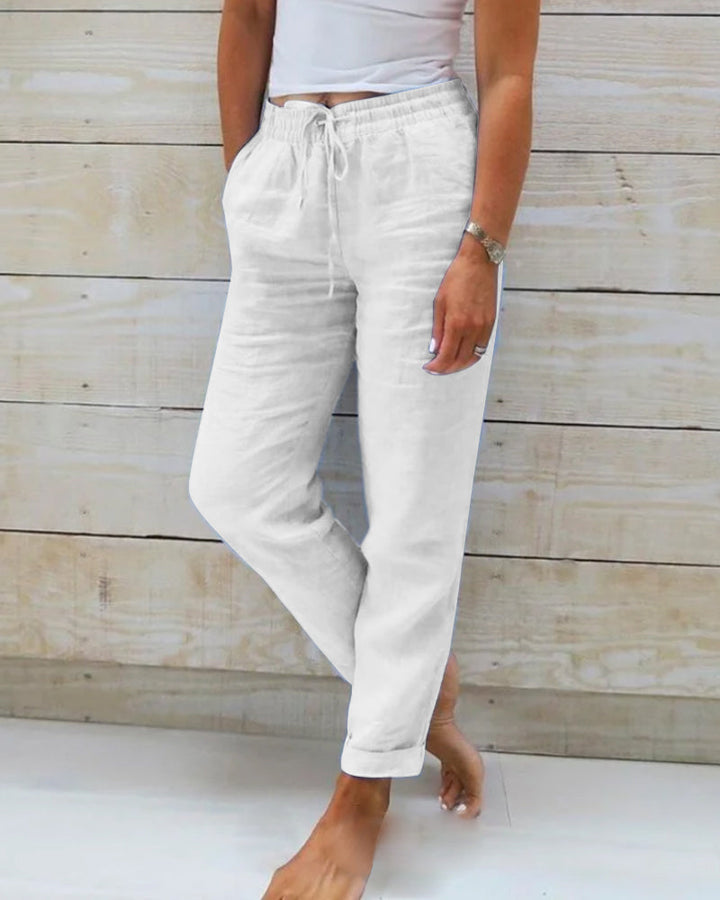 Aurora | Pantalones Relajados con Cordón