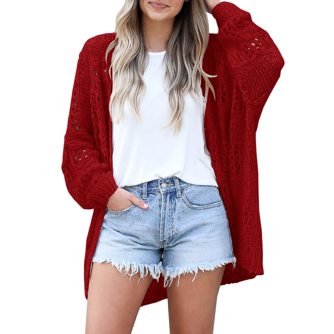 NAOMI | Cárdigan Boho de Verano Oversized Ligero
