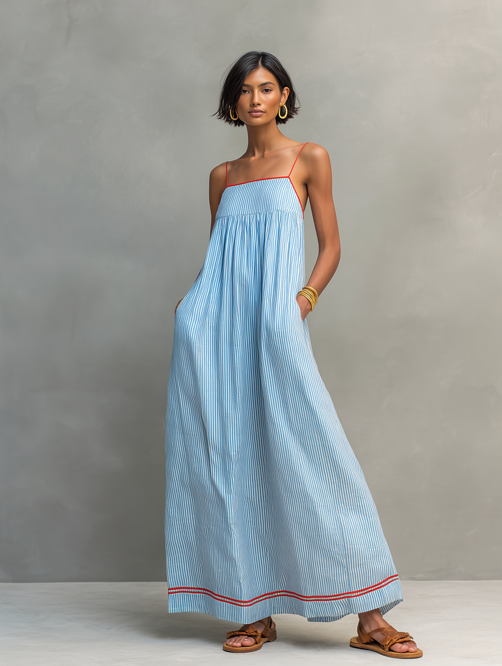 PAMELA | VESTIDO MAXI LIGERO DE VERANO