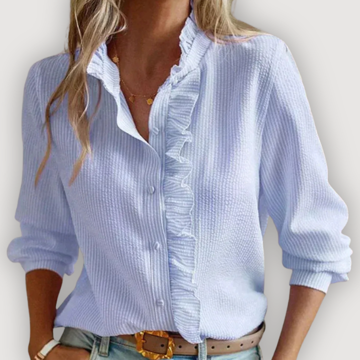 CLARA - RUFFLED BLOUSE