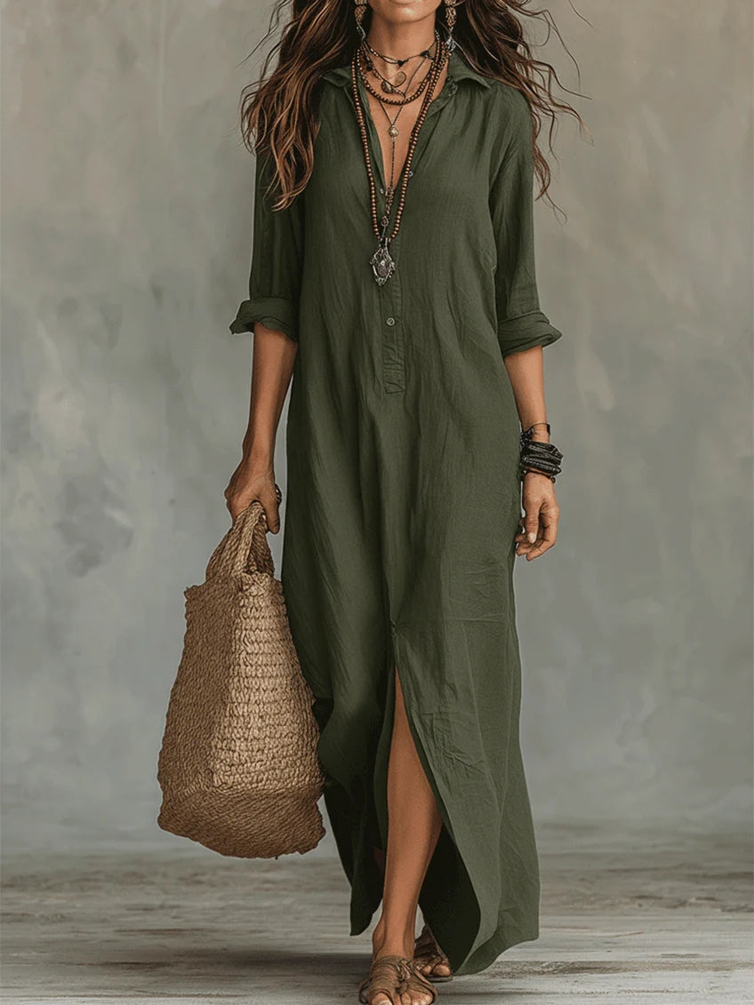 WILLOW | Vestido Maxi Sin Esfuerzo