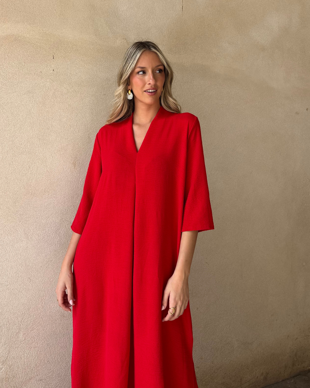 Vestido Laura rojo