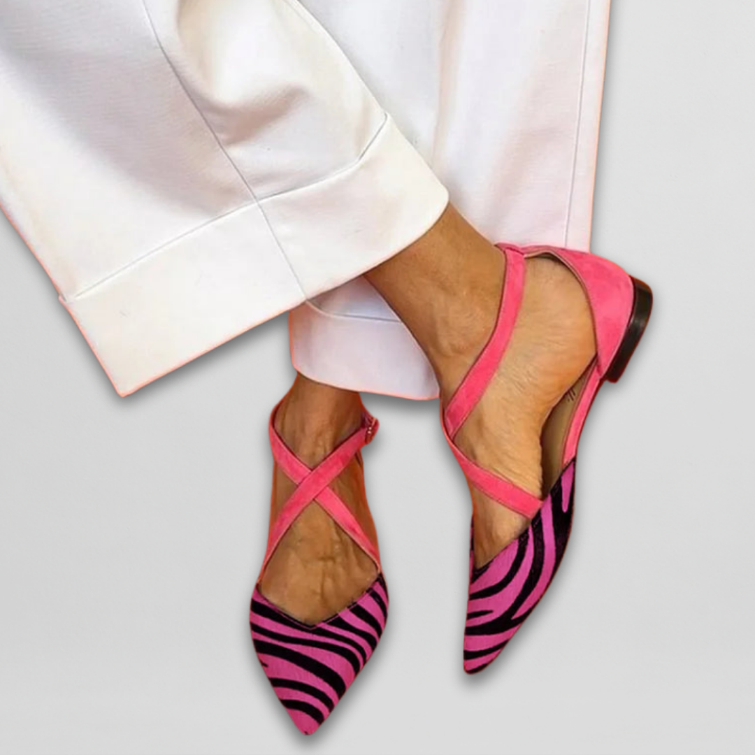 Fern | Bailarinas elegantes con tiras cruzadas