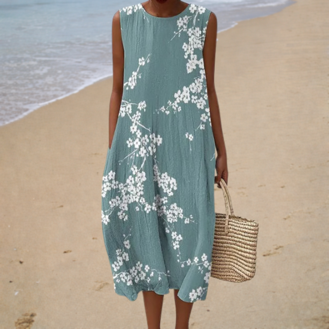 Vestido de Verano Confortable Sin Mangas