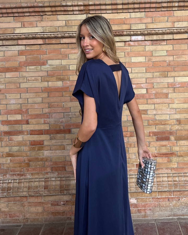 Vestido Pienza marino