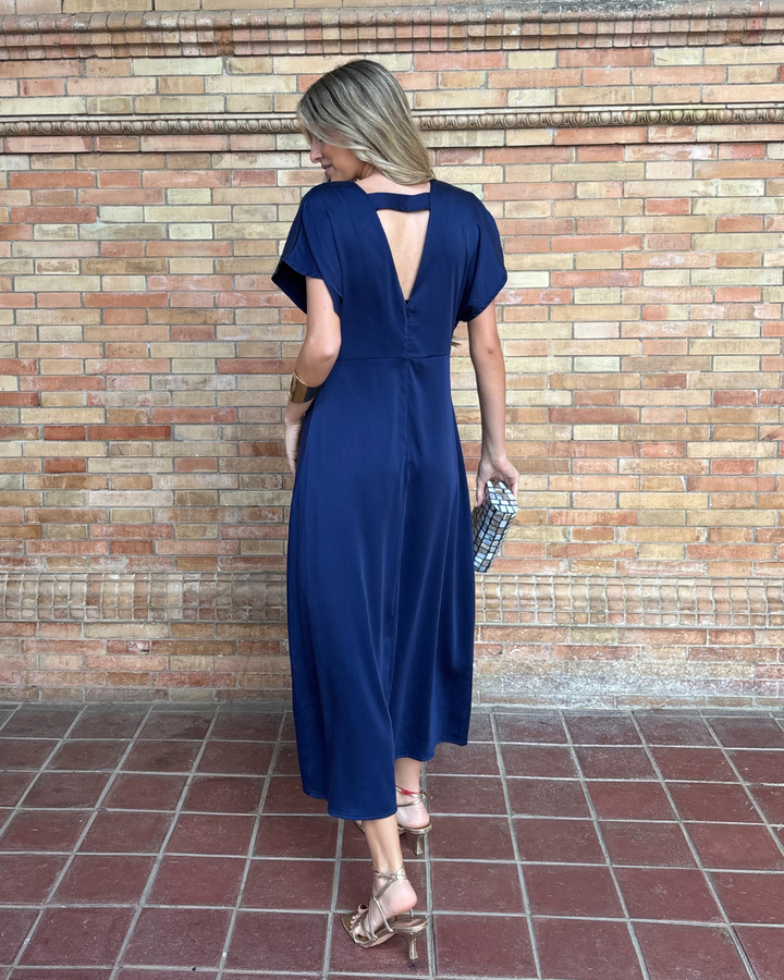 Vestido Pienza marino