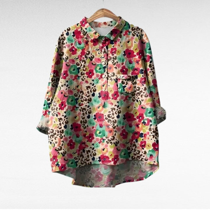 Mireva - Blusa Vintage Elegante