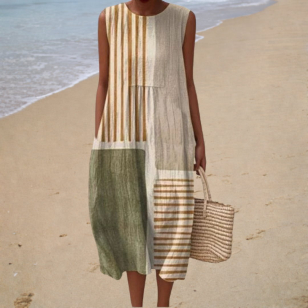 Vestido de Verano Confortable Sin Mangas