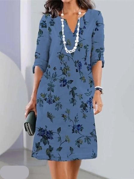 Scarlett | Vestido Floral en Capas
