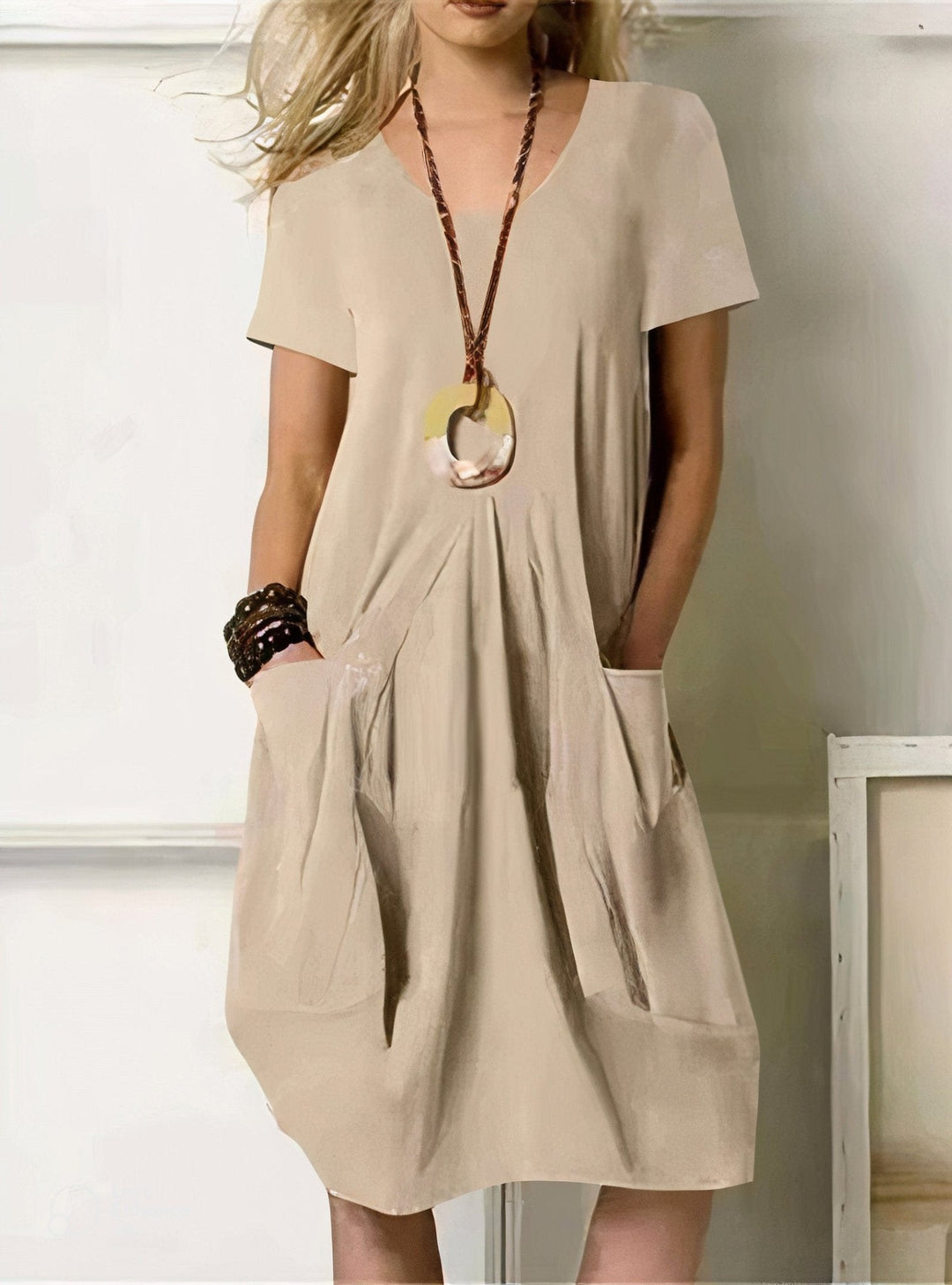 Oriane™ | Vestido Maxi Casual Fluido