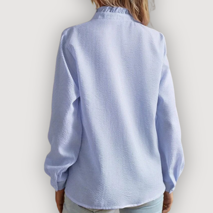 CLARA - RUFFLED BLOUSE
