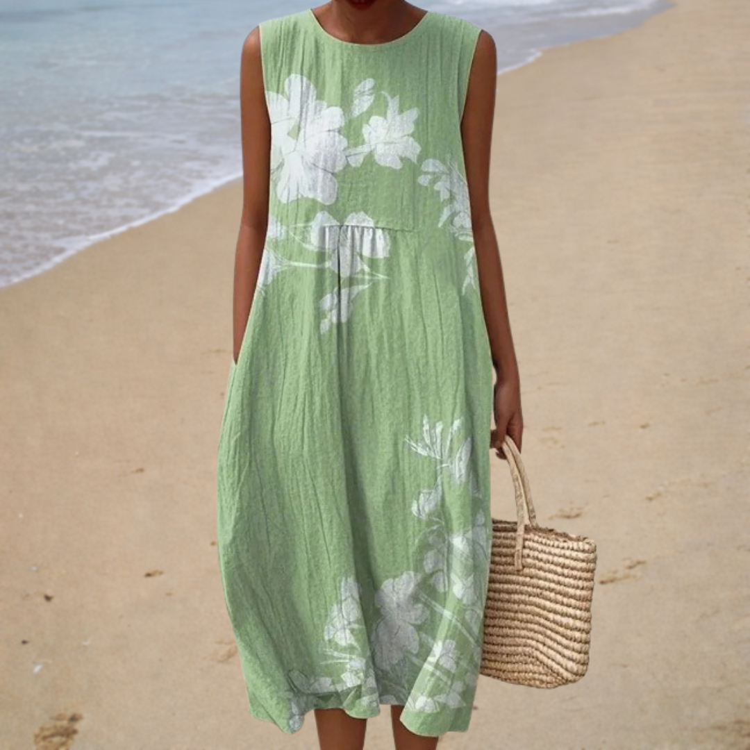 Vestido de Verano Confortable Sin Mangas
