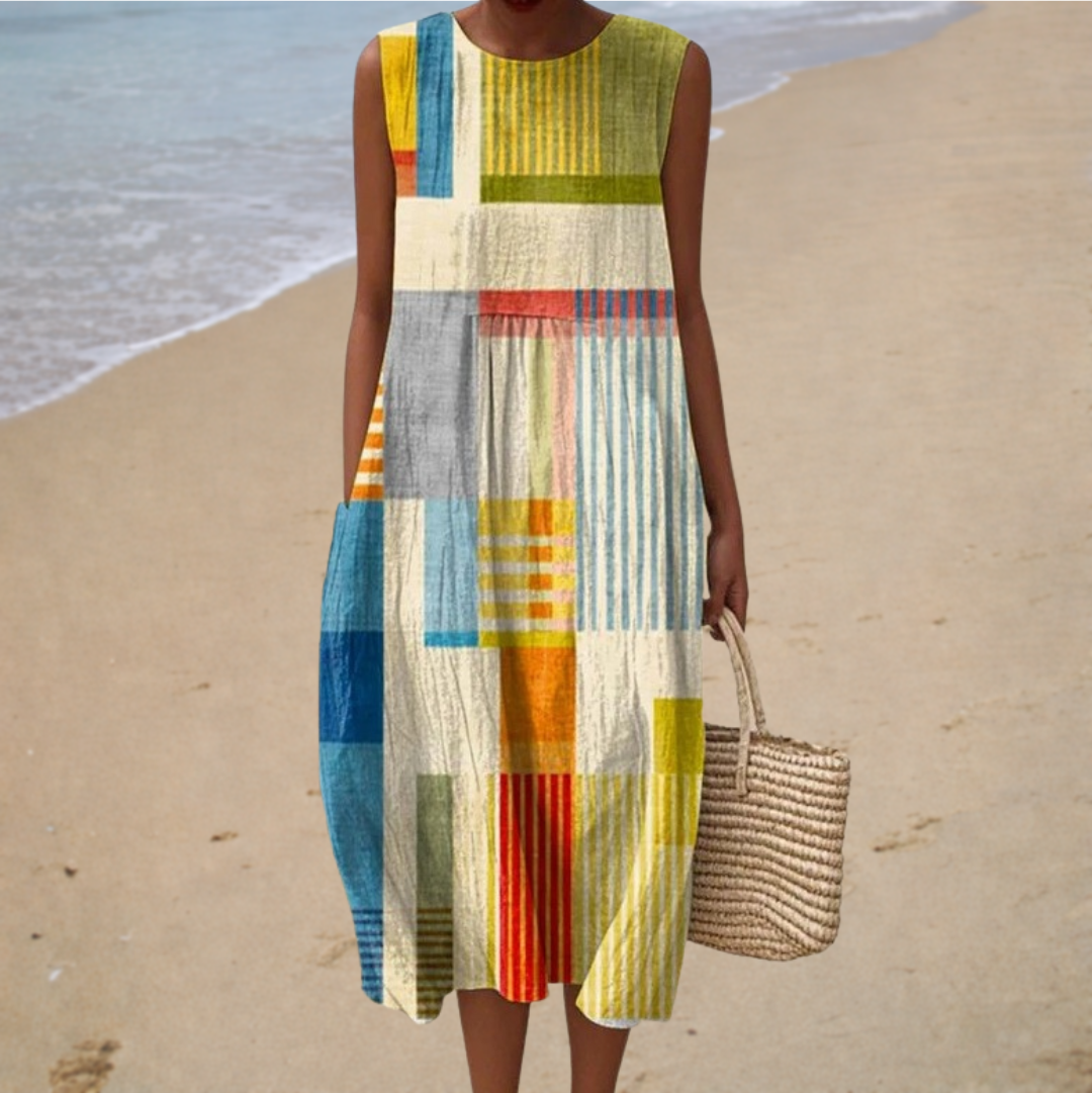 Vestido de Verano Confortable Sin Mangas