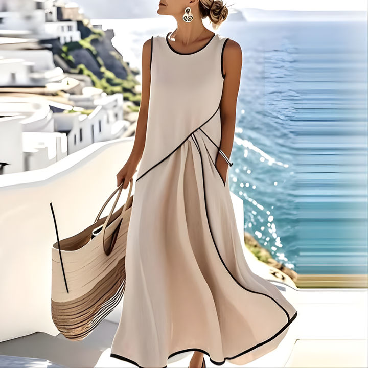Saige™ Vestido de verano a rayas