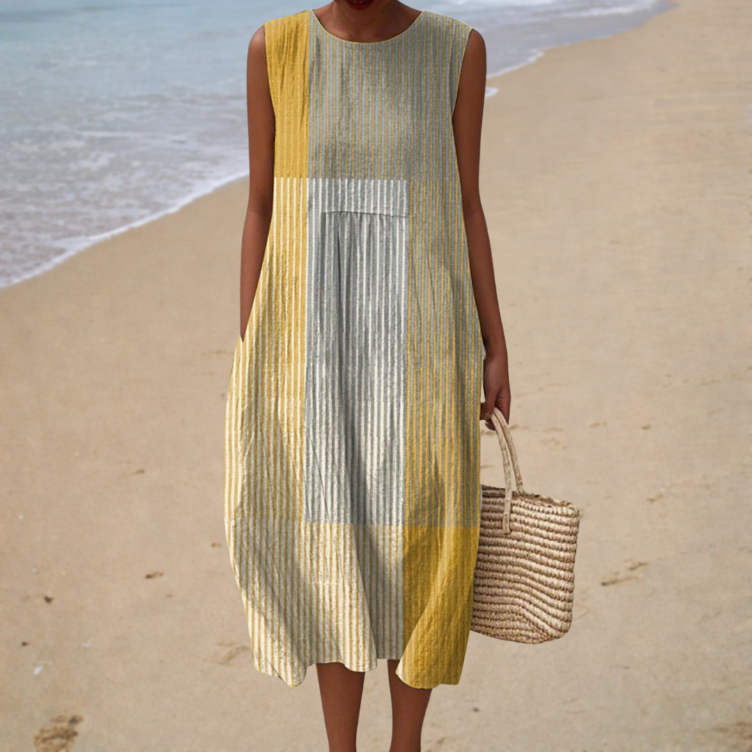 Vestido de Verano Confortable Sin Mangas