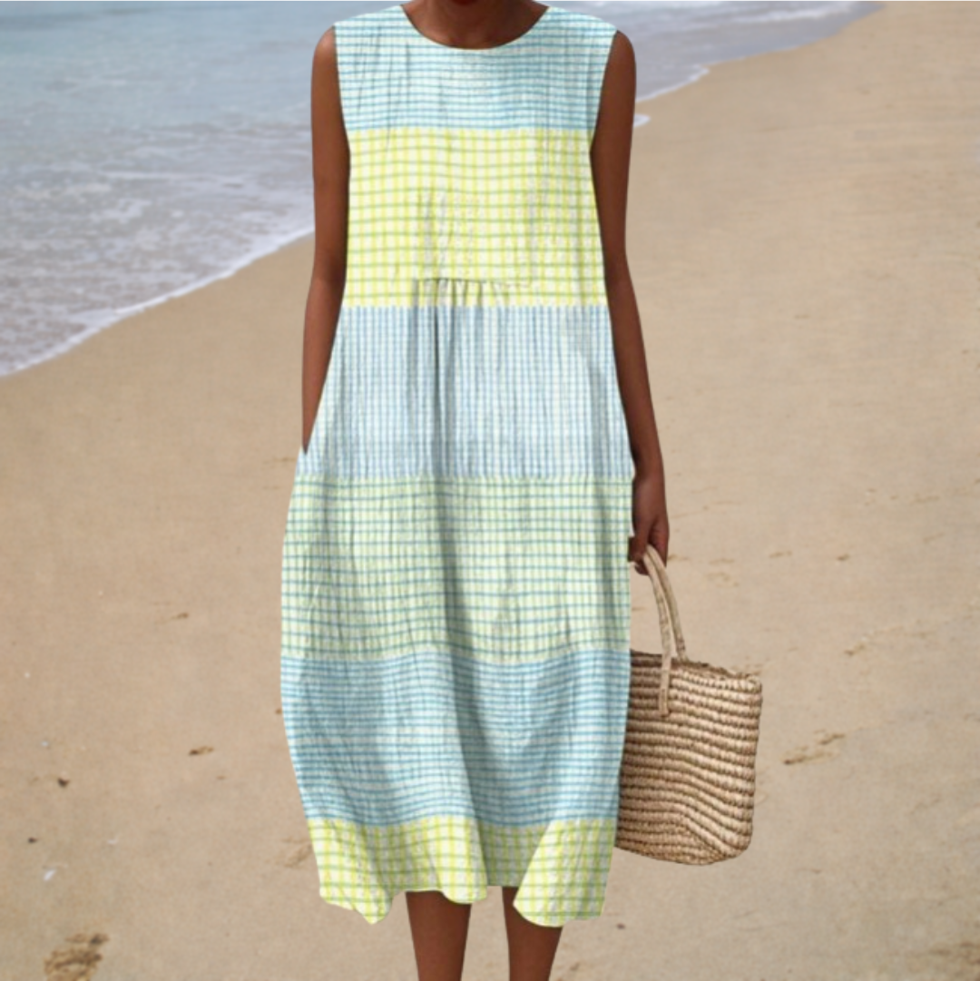 Vestido de Verano Confortable Sin Mangas