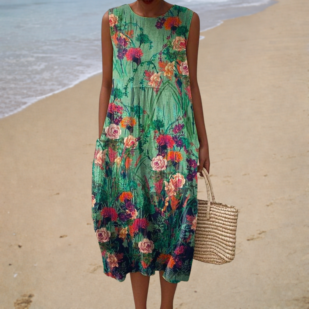 Vestido de Verano Confortable Sin Mangas