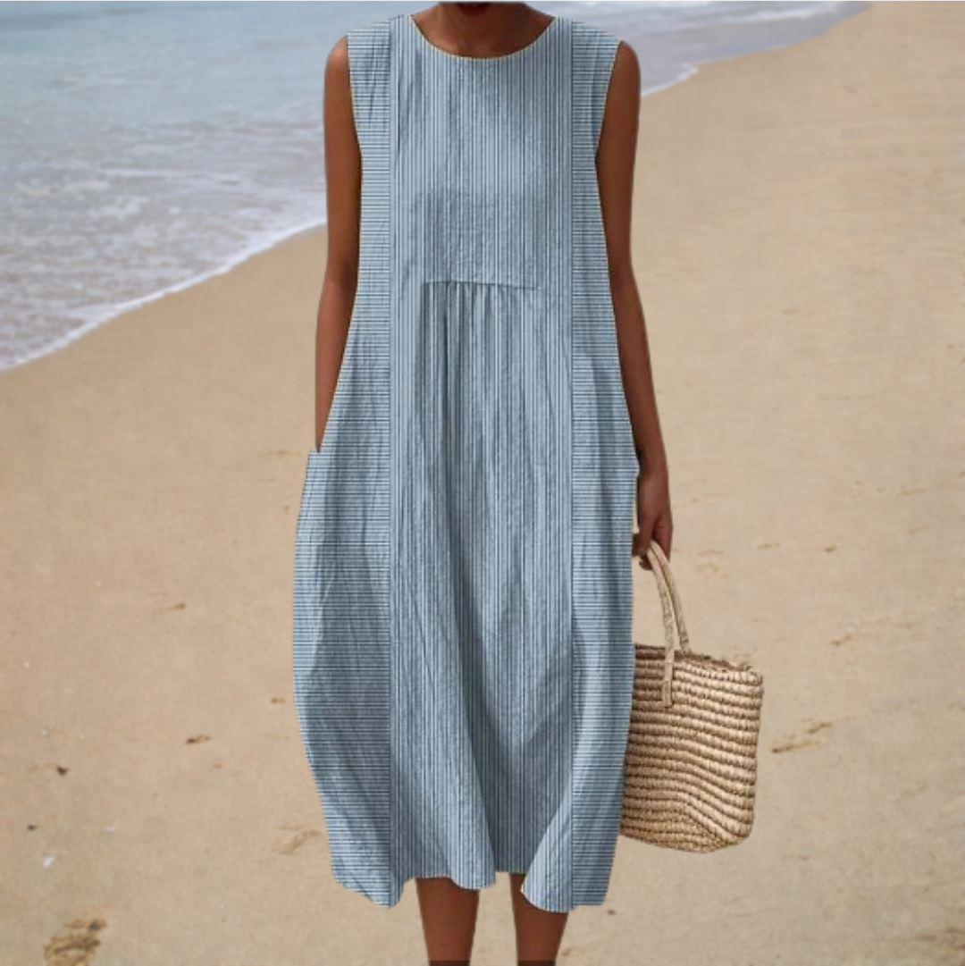 Vestido de Verano Confortable Sin Mangas
