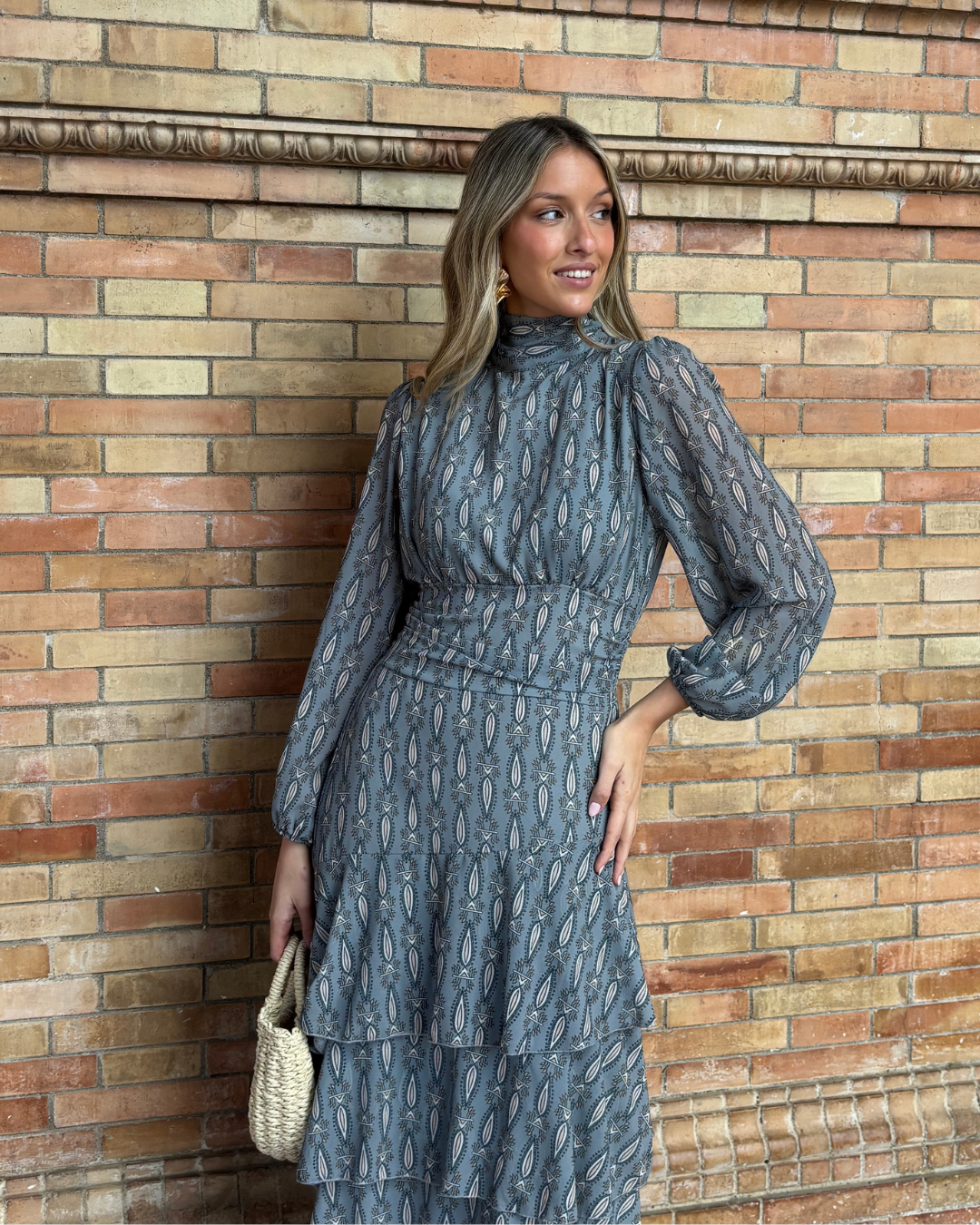 Vestido Niza gris