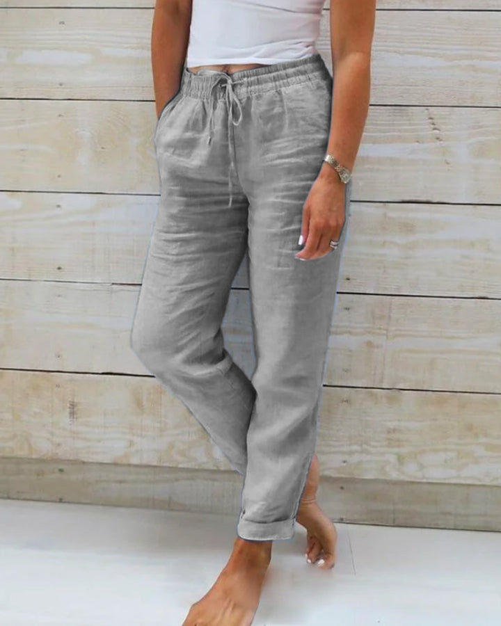 Aurora | Pantalones Relajados con Cordón