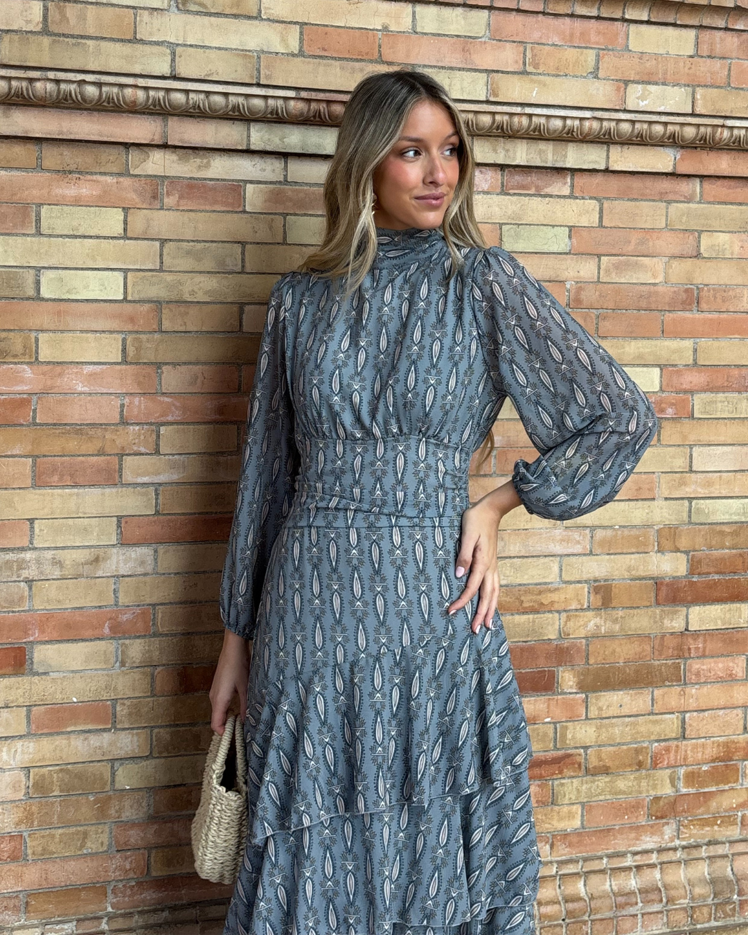 Vestido Niza gris