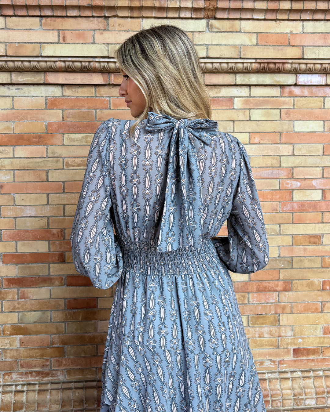 Vestido Niza gris