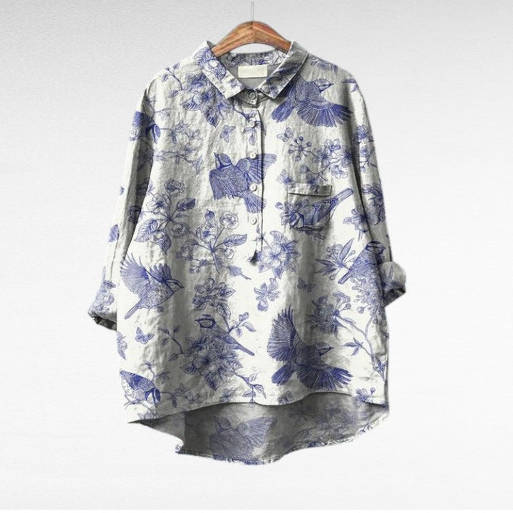Mireva - Blusa Vintage Elegante