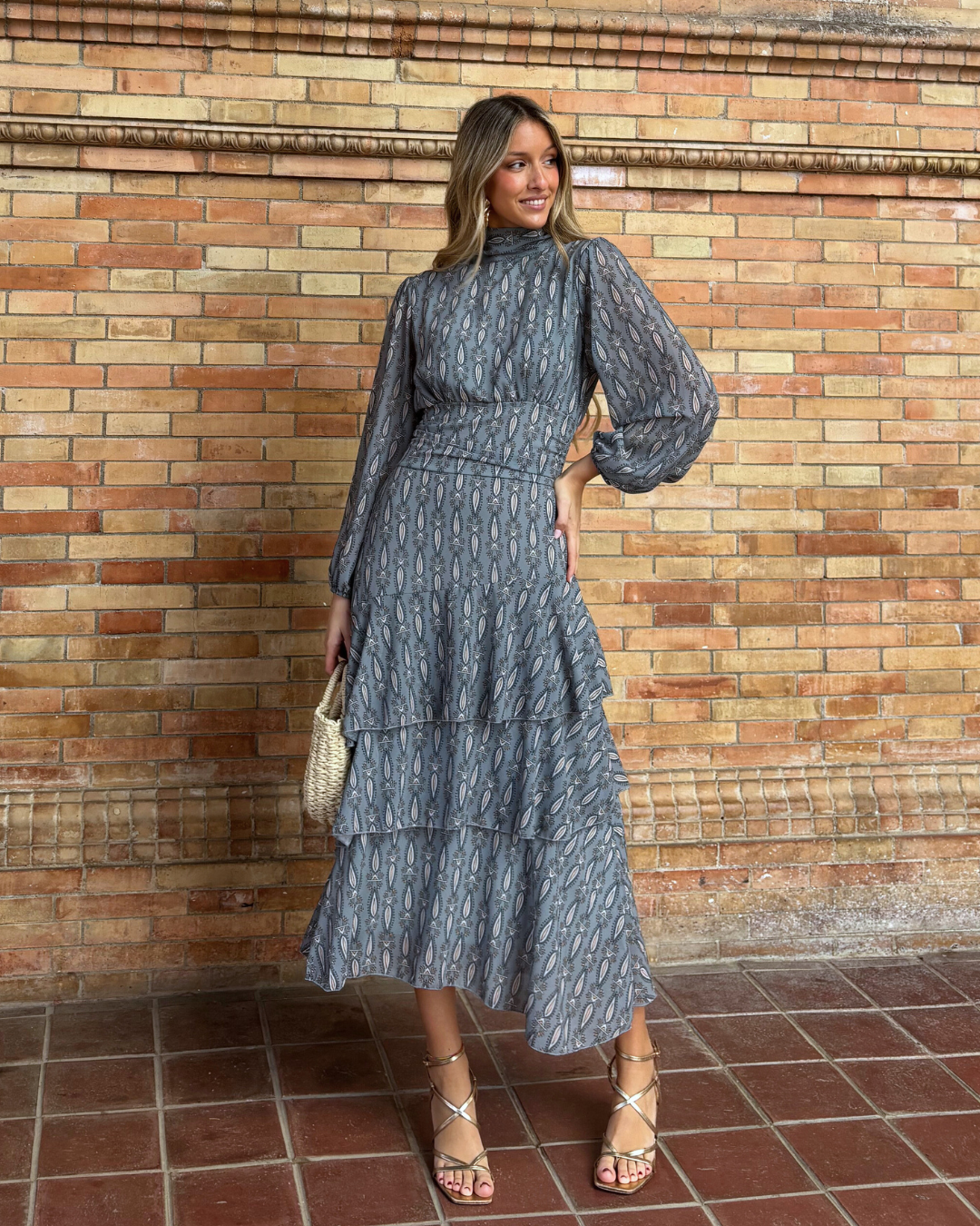 Vestido Niza gris