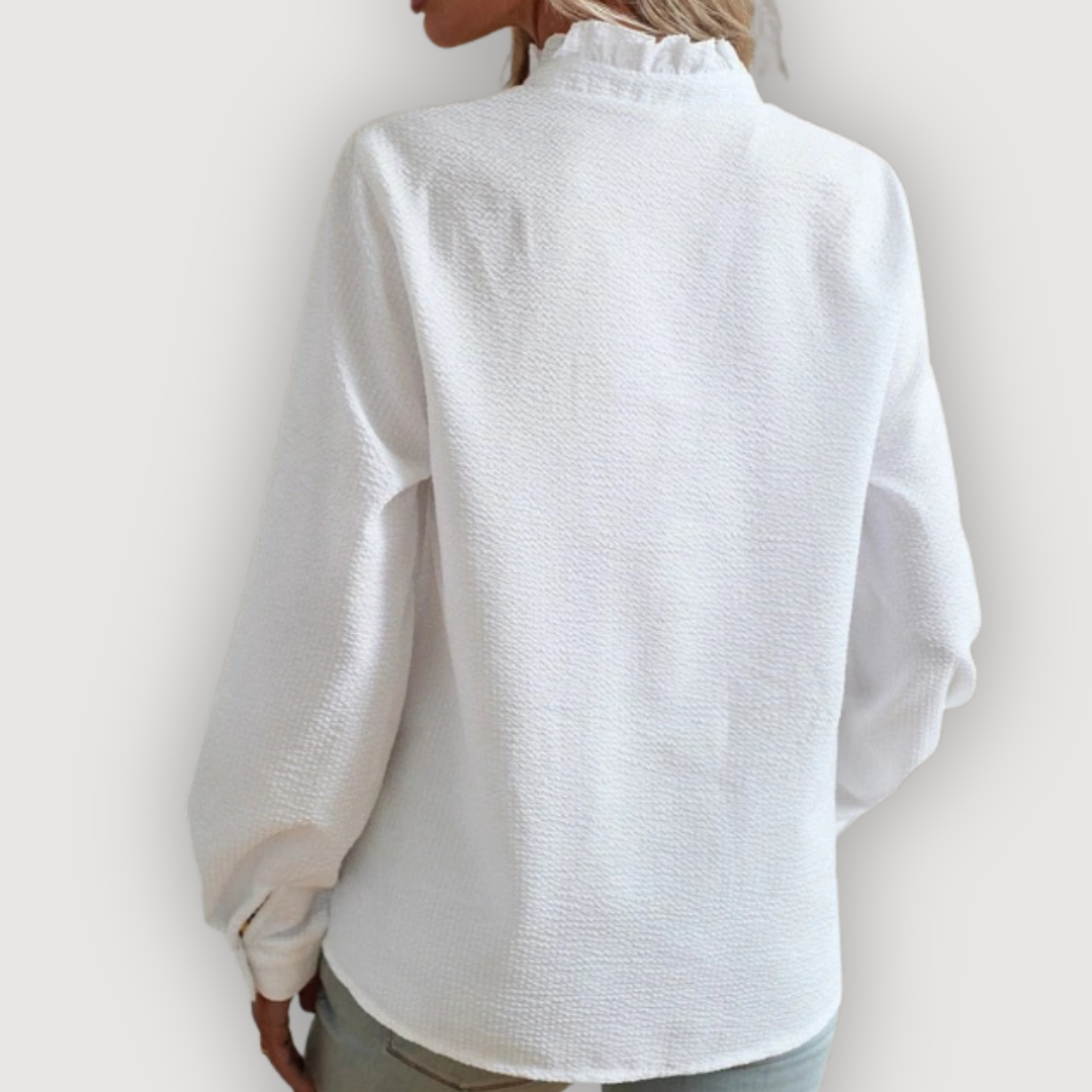 CLARA - RUFFLED BLOUSE