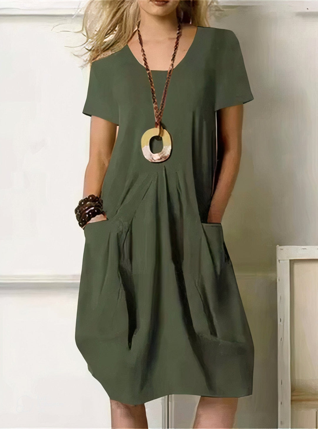 Oriane™ | Vestido Maxi Casual Fluido