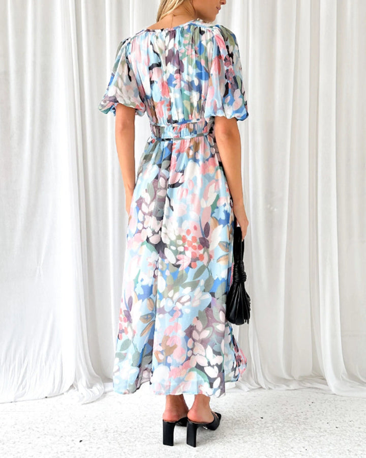 Celine | Vestido Femenino con Motivo Floral