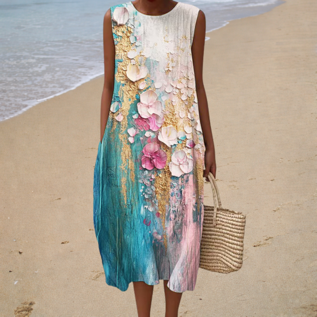Vestido de Verano Confortable Sin Mangas