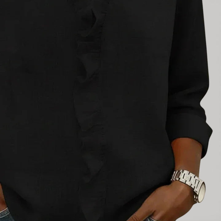 CRISTINE – RUFFLED BLOUSE