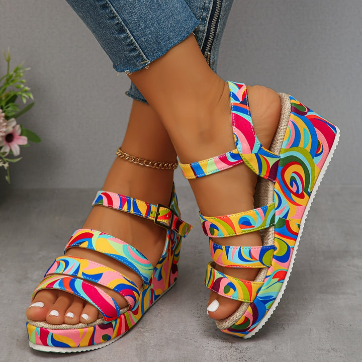 Selora | Sandalias de tobillo con plataforma