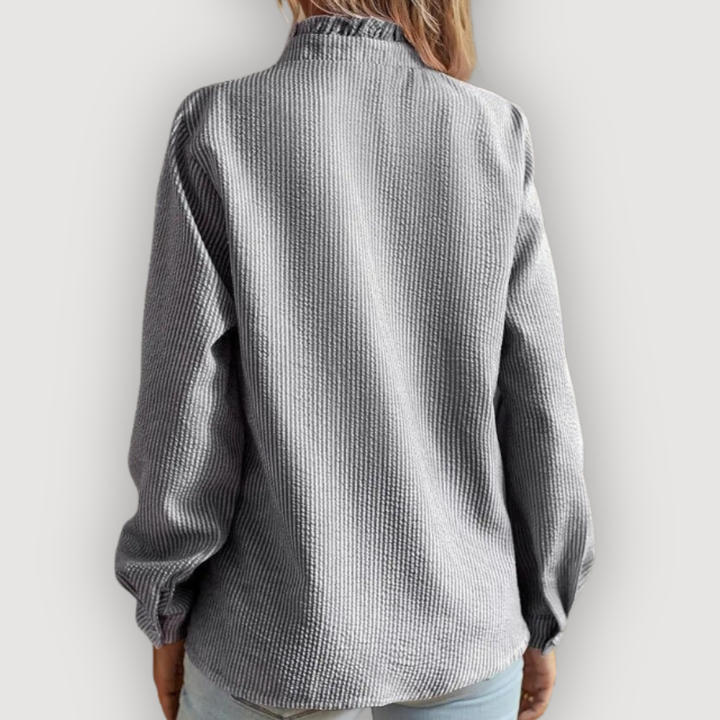 CLARA - RUFFLED BLOUSE