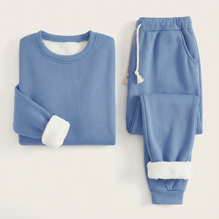 Hailey | Conjunto Cómodo Forrado de Felpa