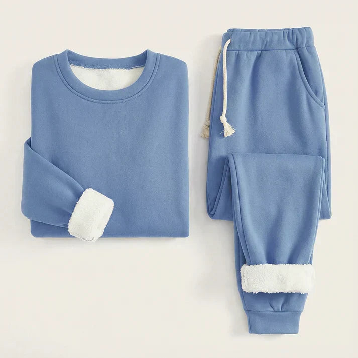 Hailey | Conjunto Cómodo Forrado de Felpa