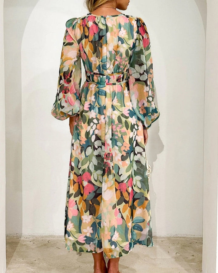 Celine | Vestido Femenino con Motivo Floral