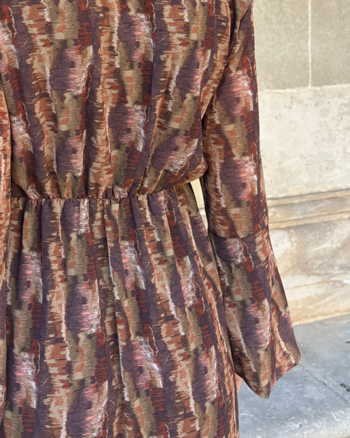 Vestido Belmonte verde caqui