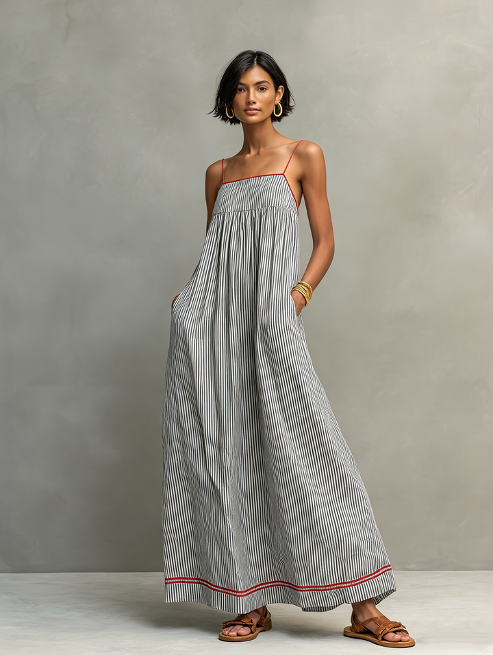 PAMELA | VESTIDO MAXI LIGERO DE VERANO
