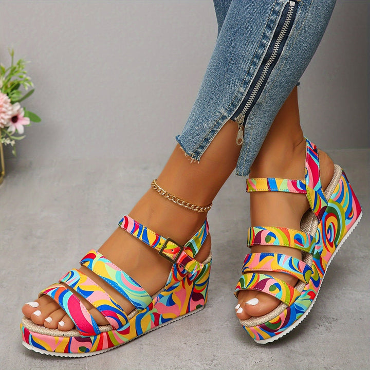 Selora | Sandalias de tobillo con plataforma