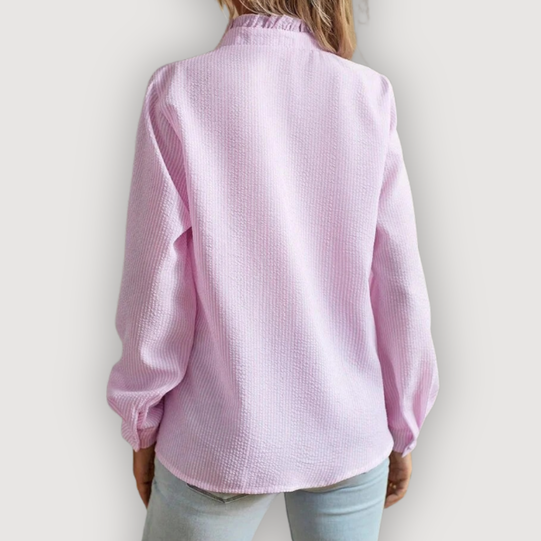 CLARA - RUFFLED BLOUSE