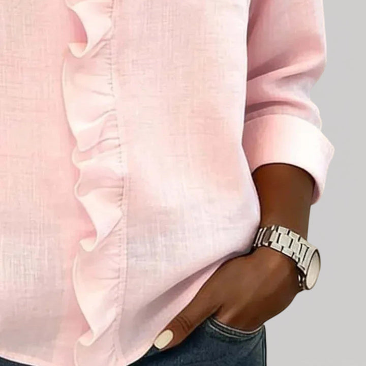 CRISTINE – RUFFLED BLOUSE