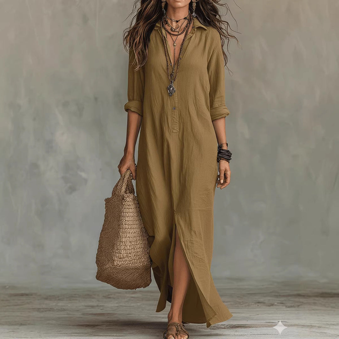 WILLOW | Vestido Maxi Sin Esfuerzo