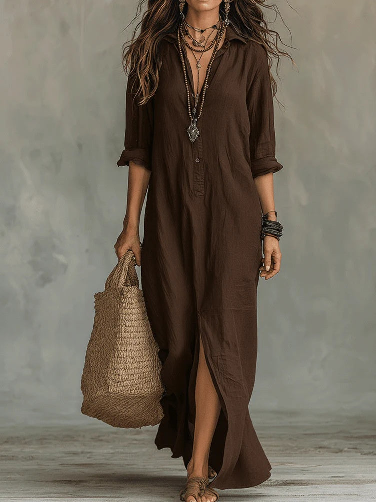 WILLOW | Vestido Maxi Sin Esfuerzo