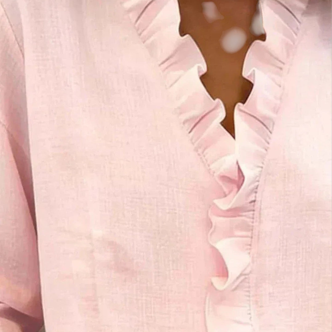 CRISTINE – RUFFLED BLOUSE