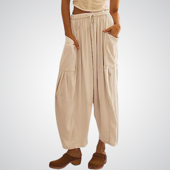 ELENA | Pantalones Cómodos de Pierna Ancha