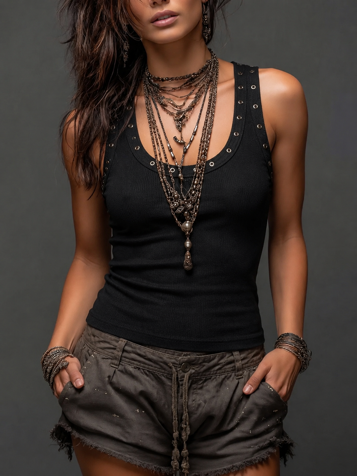 Valeria | Top bohemio elegante